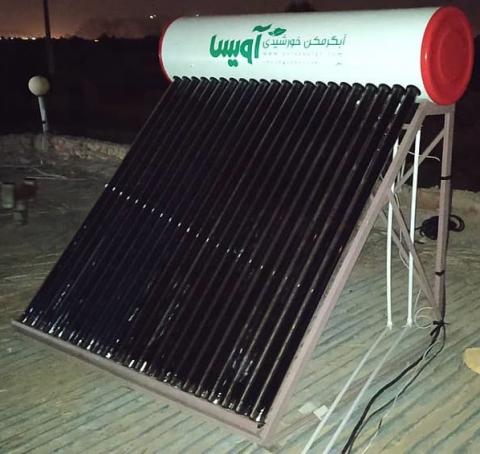 آبگرمکن خورشیدی200 لیتری هوشمند