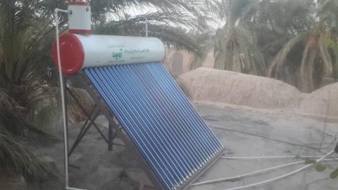 آبگرمکن خورشیدی200 لیتری فلوتردار