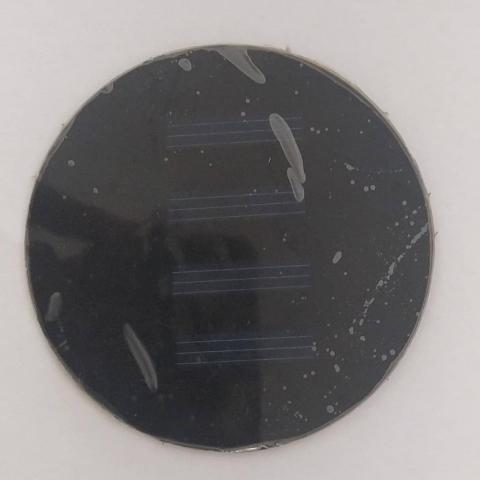 پنل خورشیدی دایره ای